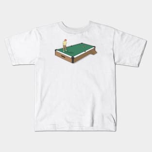 Golf Pooltable Kids T-Shirt